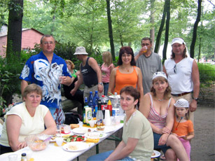 Grillfest für ehrenamtliche Mitarbeiter 2005